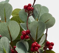 Faux Eucalyptus and Berries Bundle