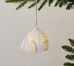 Lit Mercury Igloo Ornament