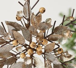 Rustic Glam Snowflake Ornament