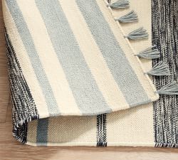 Titus Striped Handcrafted Outdoor Rug