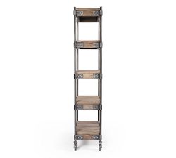 Williams Reclaimed Wood Open Bookcase (31.5")