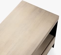 Cayman Metal Nightstand (24")