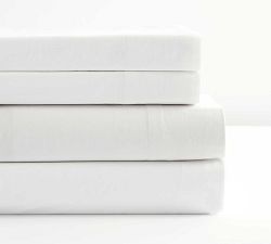 Spencer Washed Organic Percale Pillowcases - Set of 2