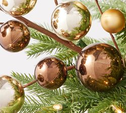 Copper Ornament Tree Pick