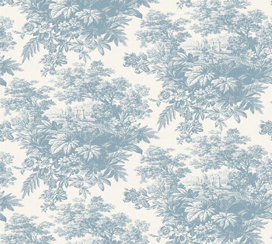 Matine Toile Wallpaper Sample - Thumbnail 3