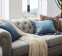 Tassel Knot Pillow Cover