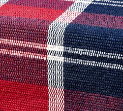 Americana Plaid Cotton Table Runner