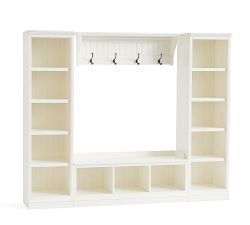 Aubrey 4-Piece Entryway Set with Storage Shelf