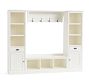 Aubrey 4-Piece Entryway Set with Storage Cabinets