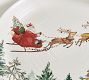 Christmas in the Country Stoneware Round Platter