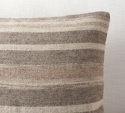 Kaye Textured Striped Pillow Cover