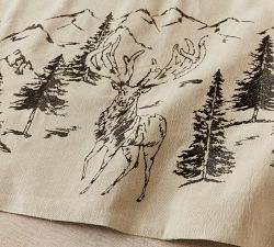 Rustic Forest Cotton/Linen Table Runner