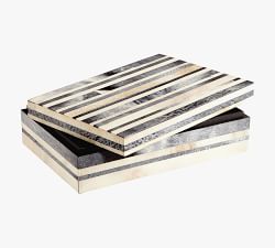 Saige Wood &amp; Resin Decorative Box