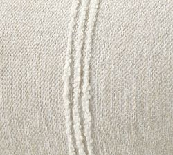 Sunbrella® Recycled Candlewick Striped Outdoor Pillow