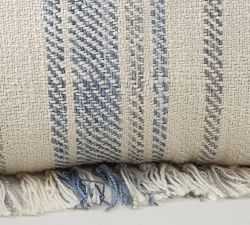Adelaide Textured Lumbar Outdoor Pillow