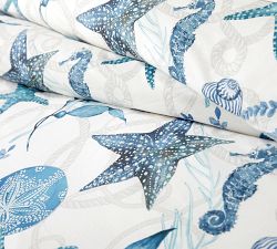 Catalina Coastal Organic Cotton Duvet Cover