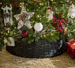 Aubrey Handwoven Rattan Tree Collar