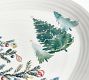 Christmas in the Country Oval Stoneware Serving Platter