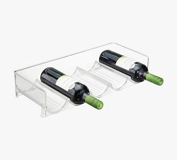 Clear Plastic Storage Bottle &amp; Can Bin Sets