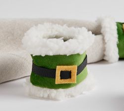 Elf Belt Napkin Rings - Set of 4