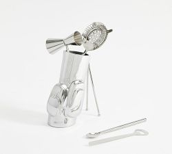 Figural Golf 5-Piece Bar Tool Set