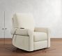 PB Comfort Modern Roll Arm Power Lift Recliner with Massage &amp; Heat