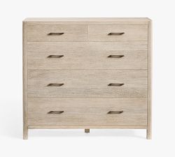Aptos 5-Drawer Tall Wide Dresser (50")