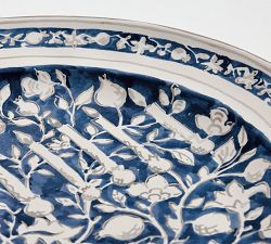 Hanukkah Botanical Stoneware Salad Plates - Set of 4