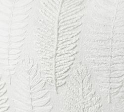 Leaf Embroidered Pillow