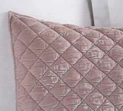 Nia Velvet Sham - Bronze