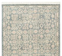 Carmine Handwoven Wool Rug