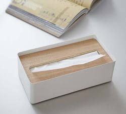 Open Box: Yamazaki Wood Top Tissue Box Cover