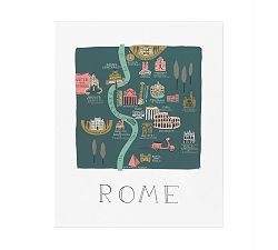 Rome Map by Rifle Paper Co.