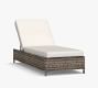 Torrey Wicker Outdoor Single Chaise Lounge