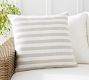 Leandra Striped Reversible Outdoor Pillow