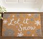Let It Snow Light Up Doormat
