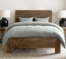 North Reclaimed Wood Platform Bed