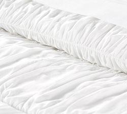 Ruched TENCEL™ Comforter & Shams