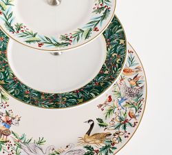 12 Days of Christmas Stoneware Tiered Stand
