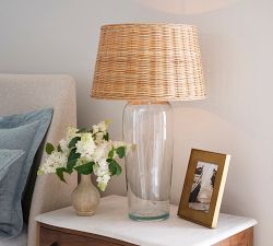 Carter Woven Table Lamp (18"-29")