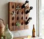 Decorative French Wine Bottle Wall Rack