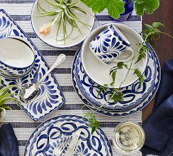 Puebla Porcelain Pasta Bowls - Set of 4