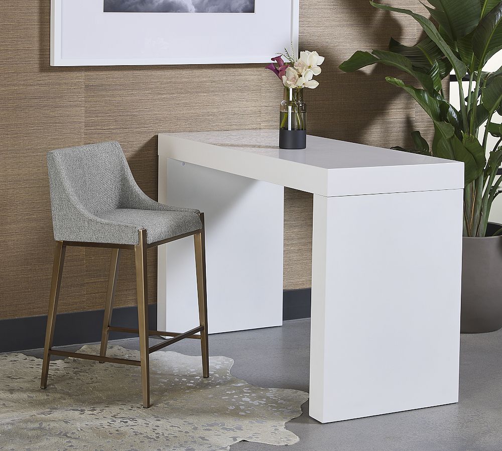Thea Upholstered Counter Stool by Pottery Barn