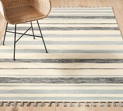 Titus Striped Handcrafted Outdoor Rug