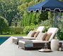 Torrey Wicker Outdoor Single Chaise Lounge