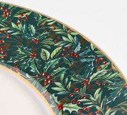 12 Days of Christmas Stoneware Charger Plates