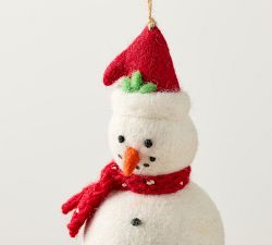 Felt Snowman Ornament