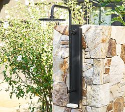 Malibu Metal Outdoor Wall Shower