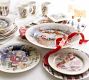 Nostalgic Santa Stoneware Entertaining Collection