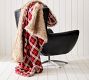 Nottingham Faux Fur Plaid Throw